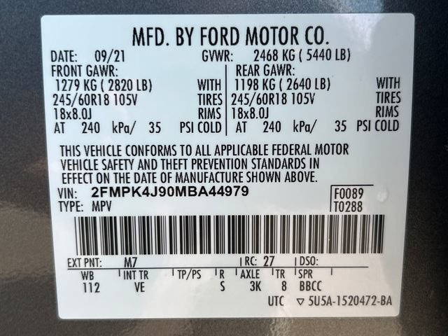Used 2021 Ford Edge SEL w/ Convenience Package AWD/4WD image 40