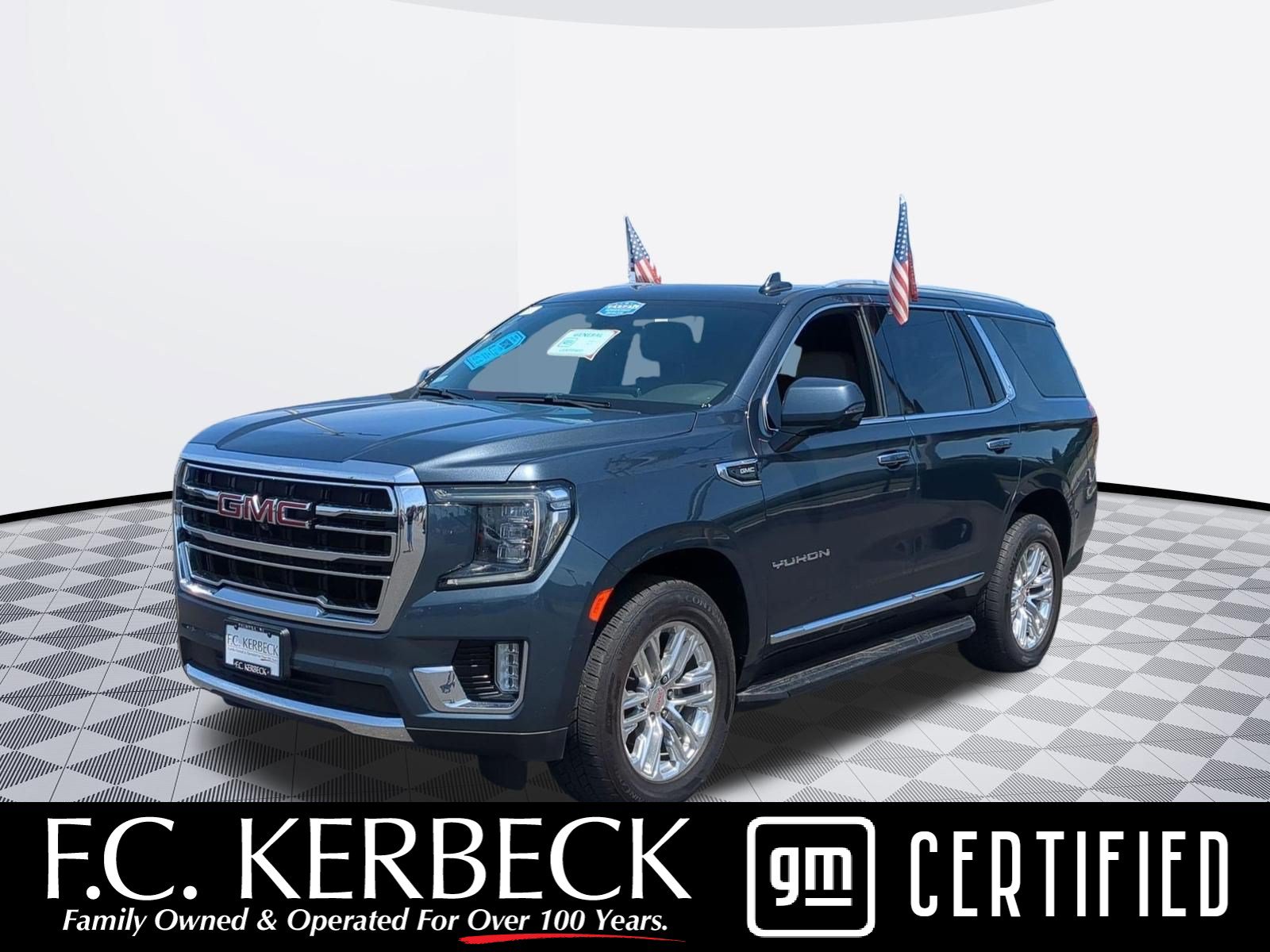 Certified 2021 GMC Yukon SLT w/ SLT Luxury Plus Package