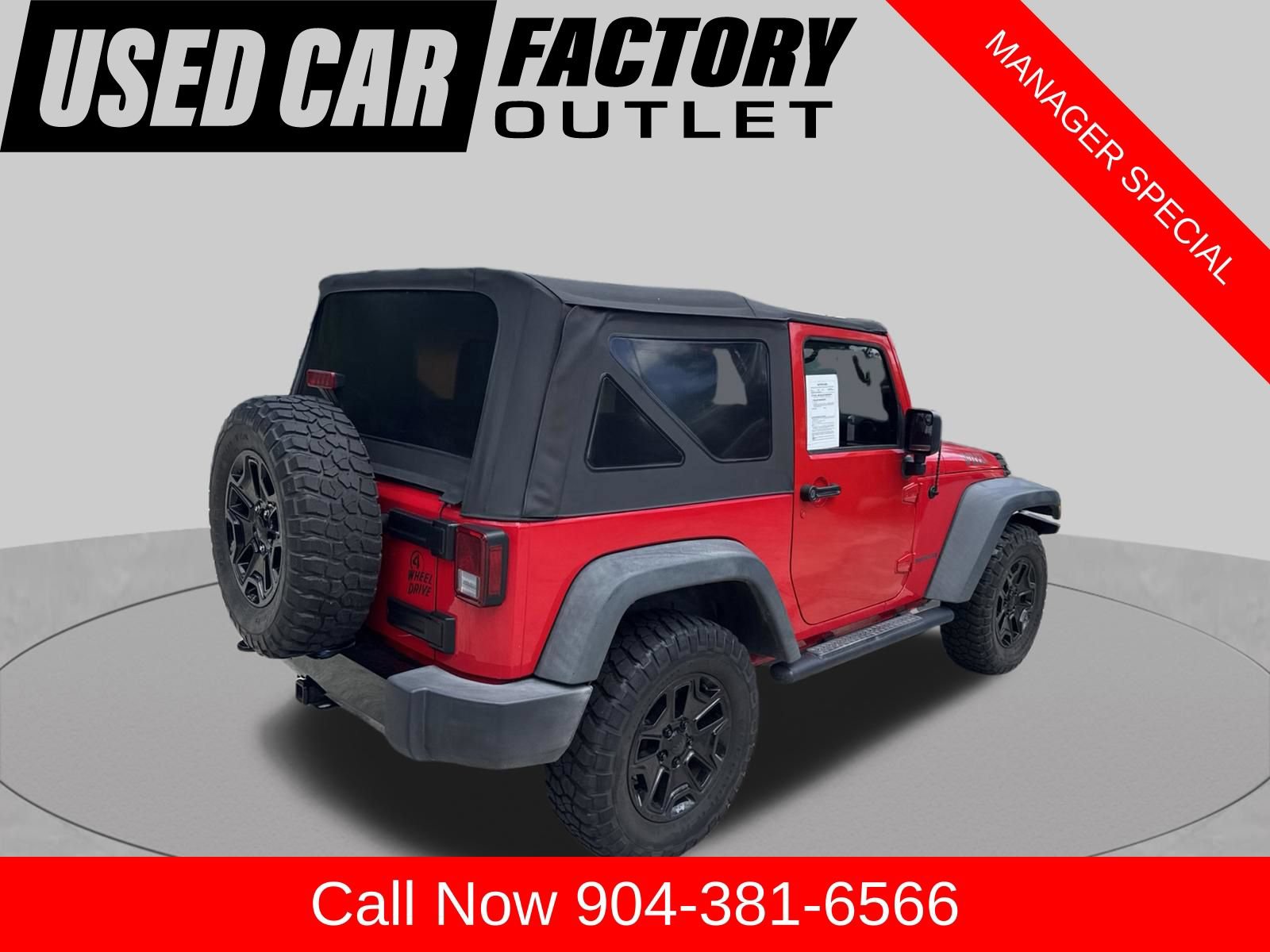 Used 2016 Jeep Wrangler Sport AWD/4WD image 2