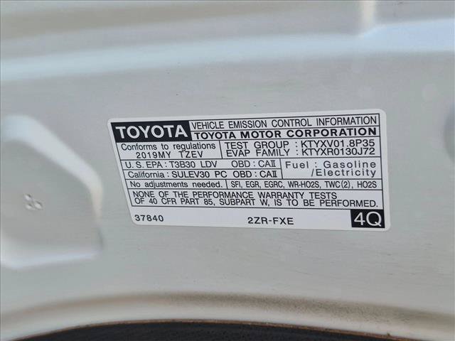 Certified 2019 Toyota Prius Prime Premium FWD image 24