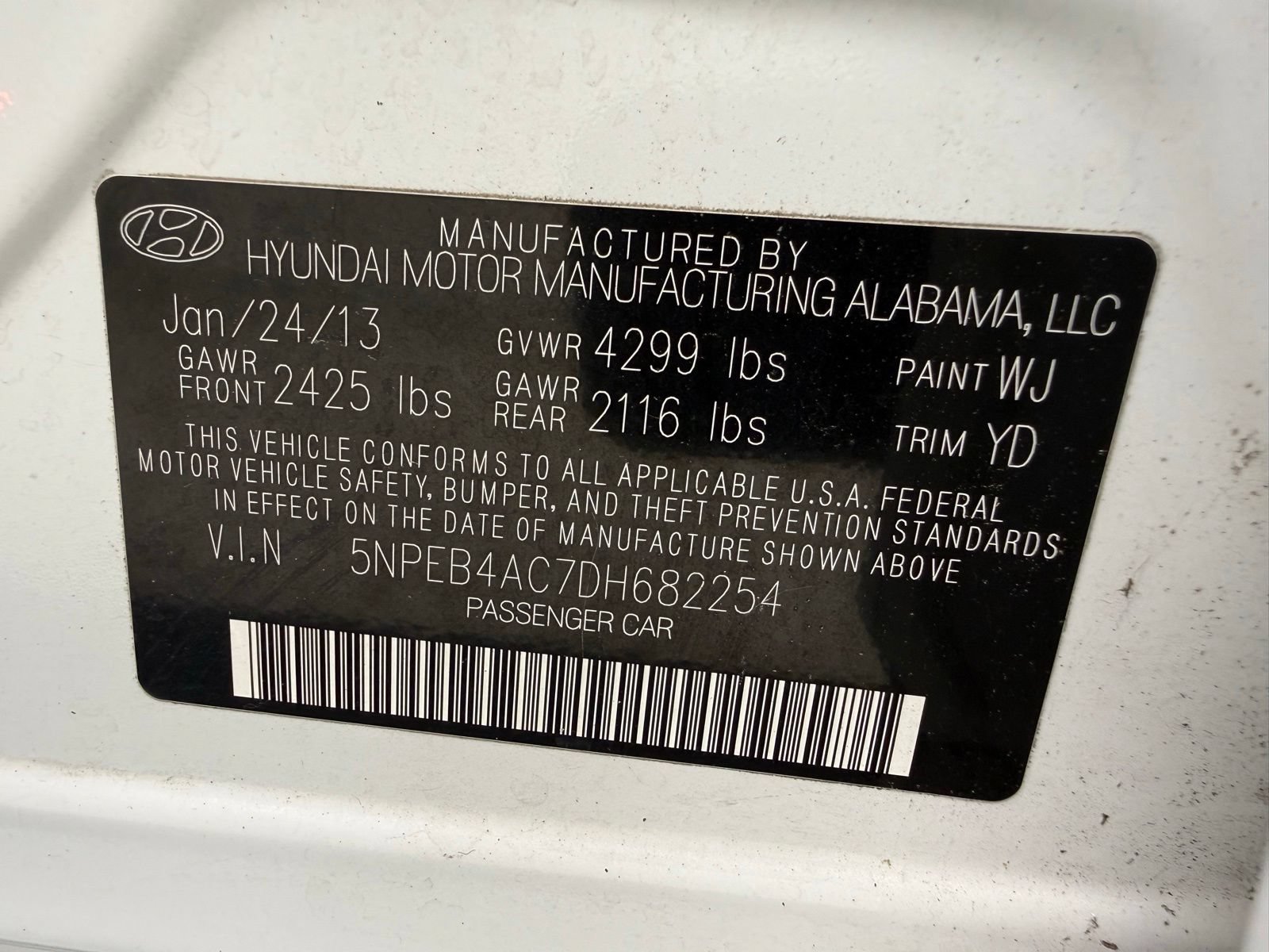 Used 2013 Hyundai Sonata GLS FWD image 16