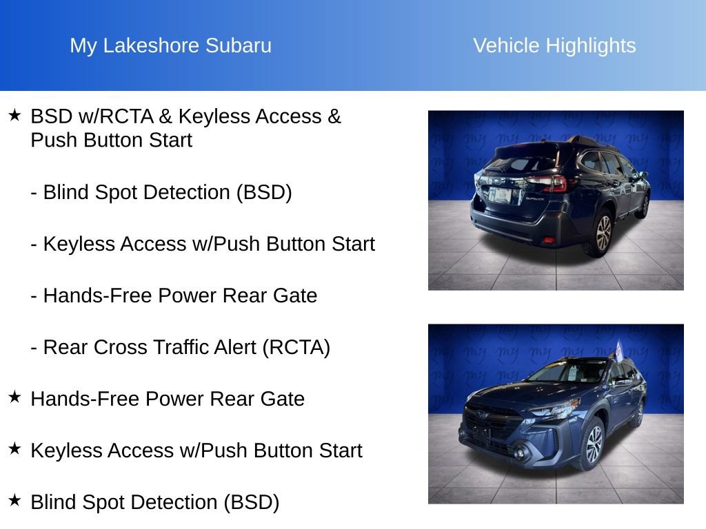 Certified 2025 Subaru Outback Premium AWD/4WD image 7