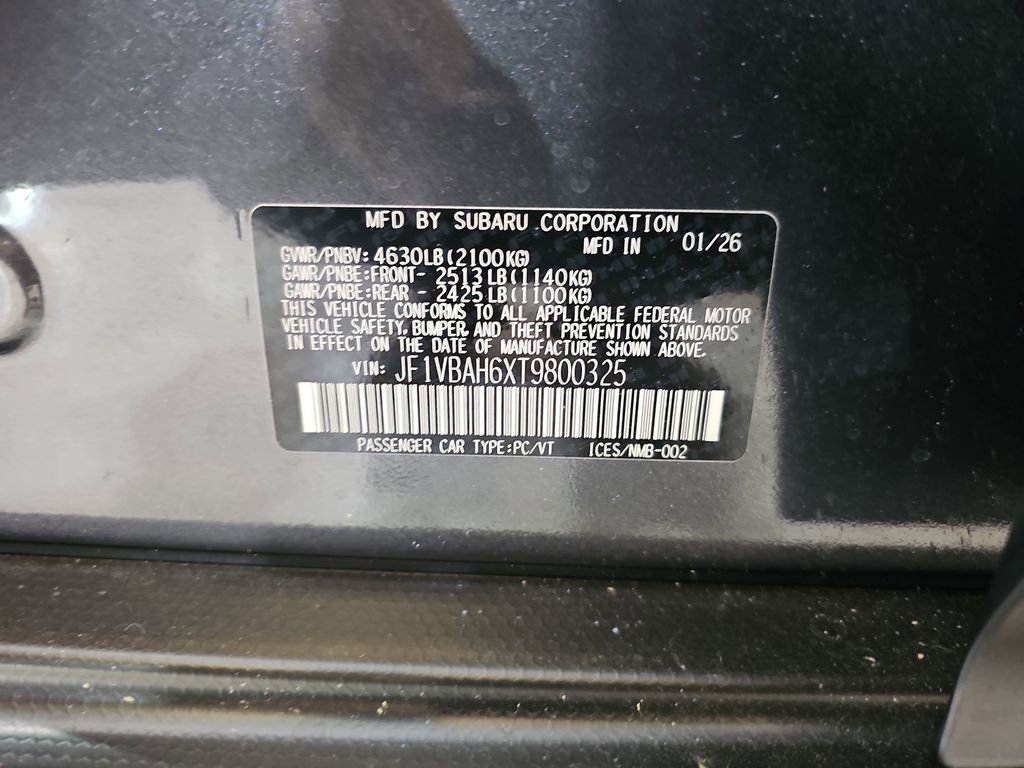 New 2026 Subaru WRX Premium image 37