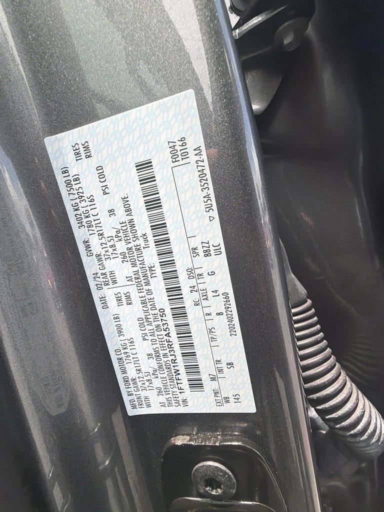 Used 2024 Ford F150 Raptor w/ Equipment Group 803A Raptor R AWD/4WD image 14