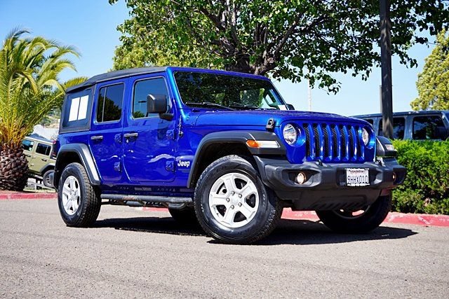 Used 2020 Jeep Wrangler Unlimited Sport S AWD/4WD image 2