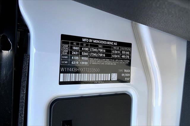 New 2026 Mercedes-Benz Sprinter 144 Cargo image 36