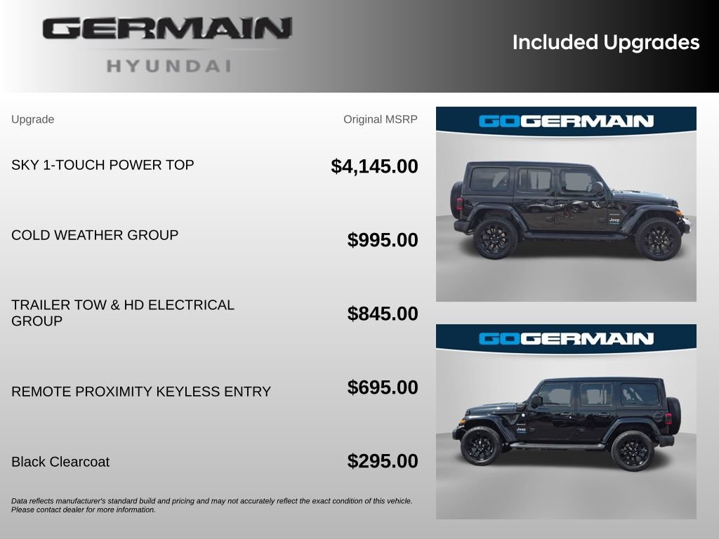 Used 2021 Jeep Wrangler Unlimited Sahara w/ Cold Weather Group AWD/4WD image 35