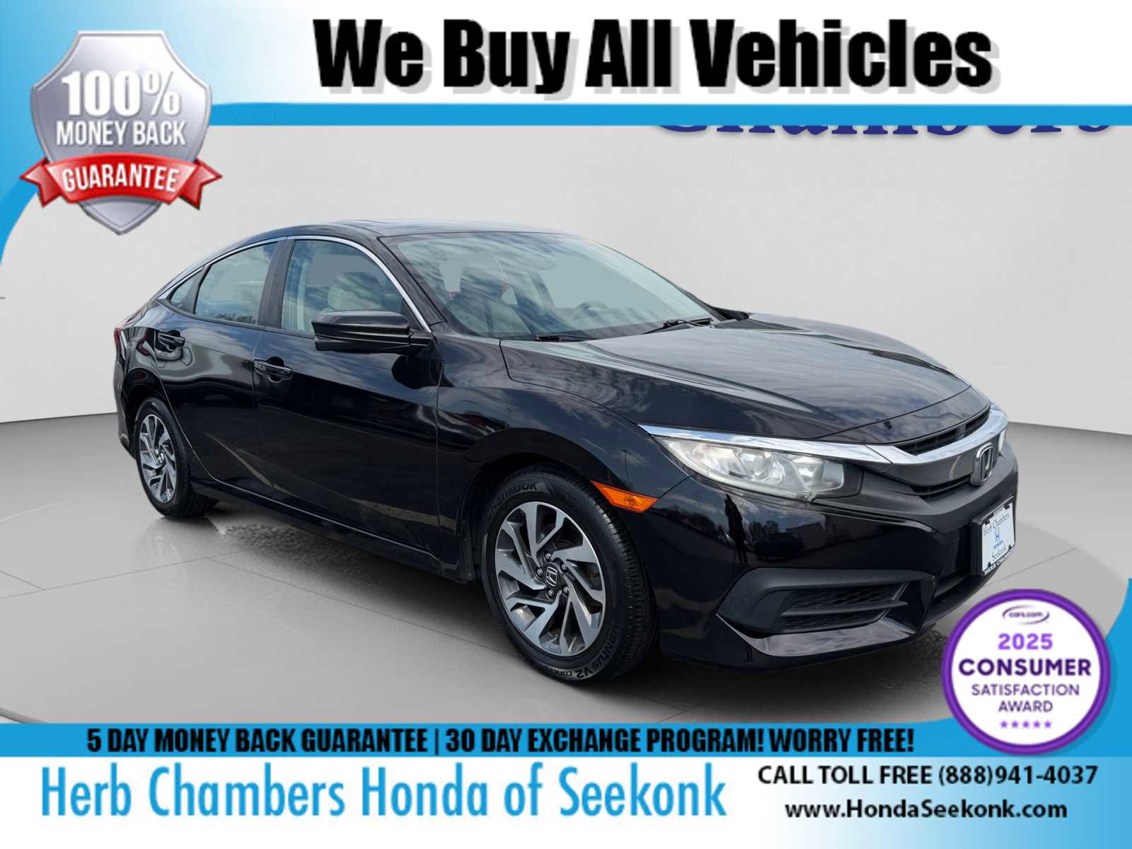 Used 2018 Honda Civic EX image 1