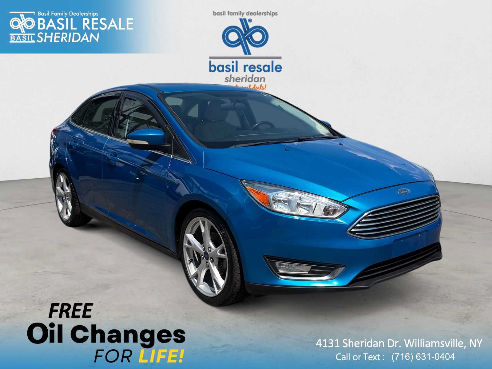 Used 2015 Ford Focus Titanium w/ Titanium Cold Weather Package