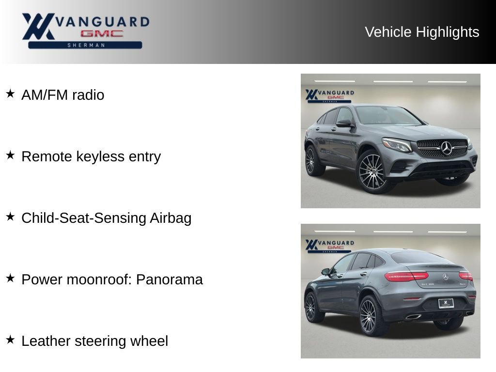 Used 2019 Mercedes-Benz GLC 300 4MATIC Coupe w/ AMG Line image 11