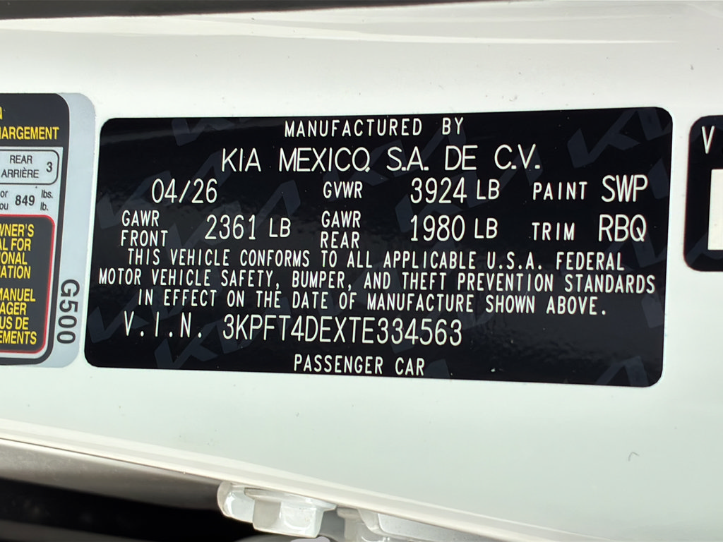 New 2026 Kia K4 FWD image 30
