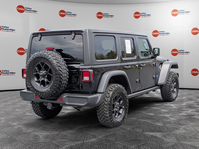 Certified 2025 Jeep Wrangler Unlimited Sport S 4xe AWD/4WD image 5