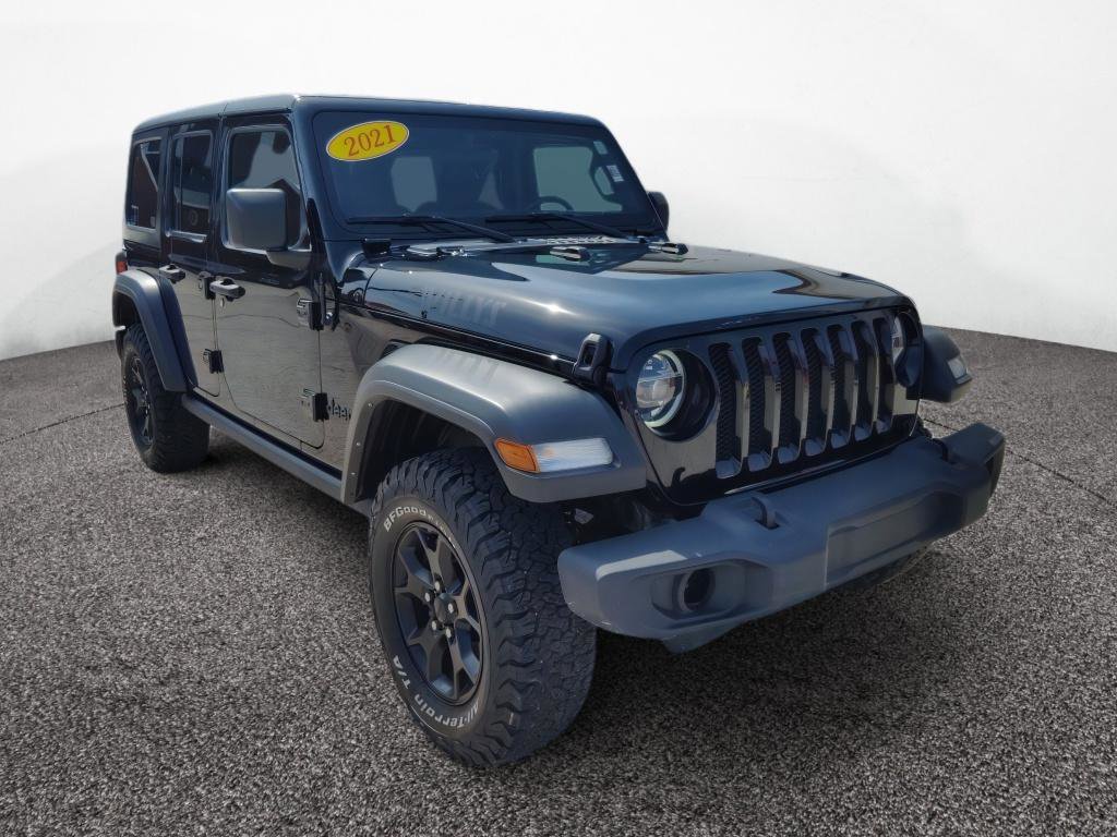 Used 2021 Jeep Wrangler Unlimited Sport AWD/4WD image 2