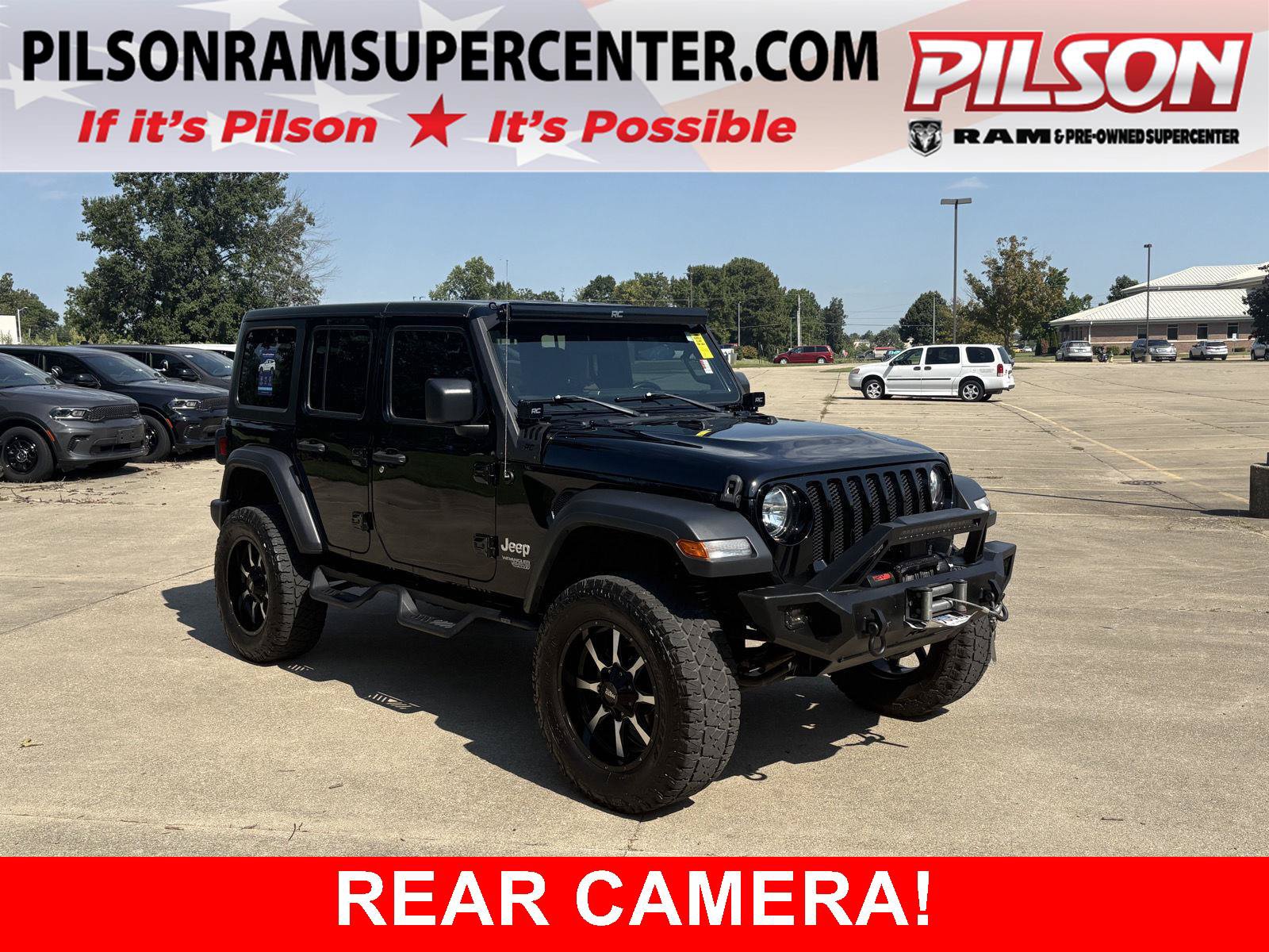 Used 2019 Jeep Wrangler Unlimited Sport S AWD/4WD image 1