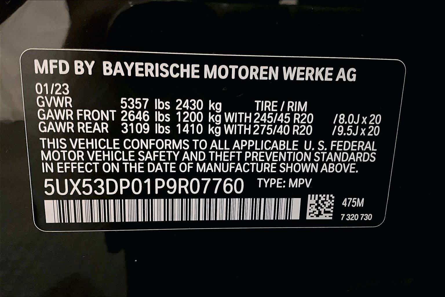 Used 2023 BMW X3 xDrive30i w/ M Sport Package AWD/4WD image 33