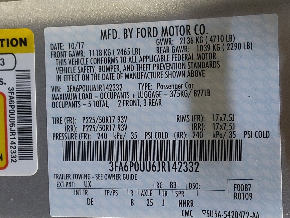 Used 2018 Ford Fusion S image 33