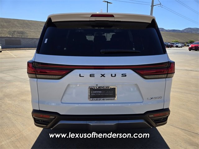Certified 2025 Lexus LX 600 4WD w/ Appearance Package image 6