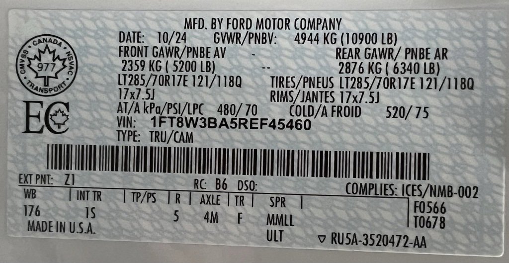 Used 2024 Ford F350 XL w/ XL Off-Road Package image 66