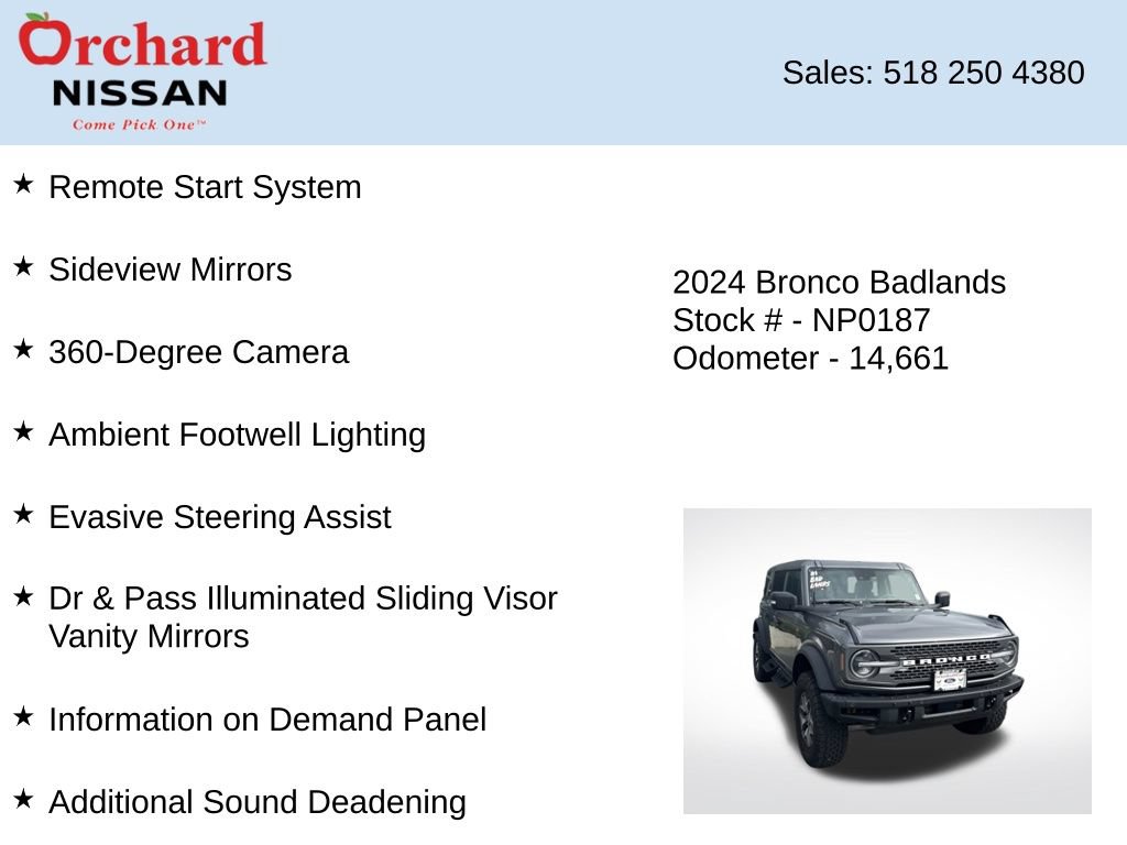 Used 2024 Ford Bronco Badlands AWD/4WD image 35