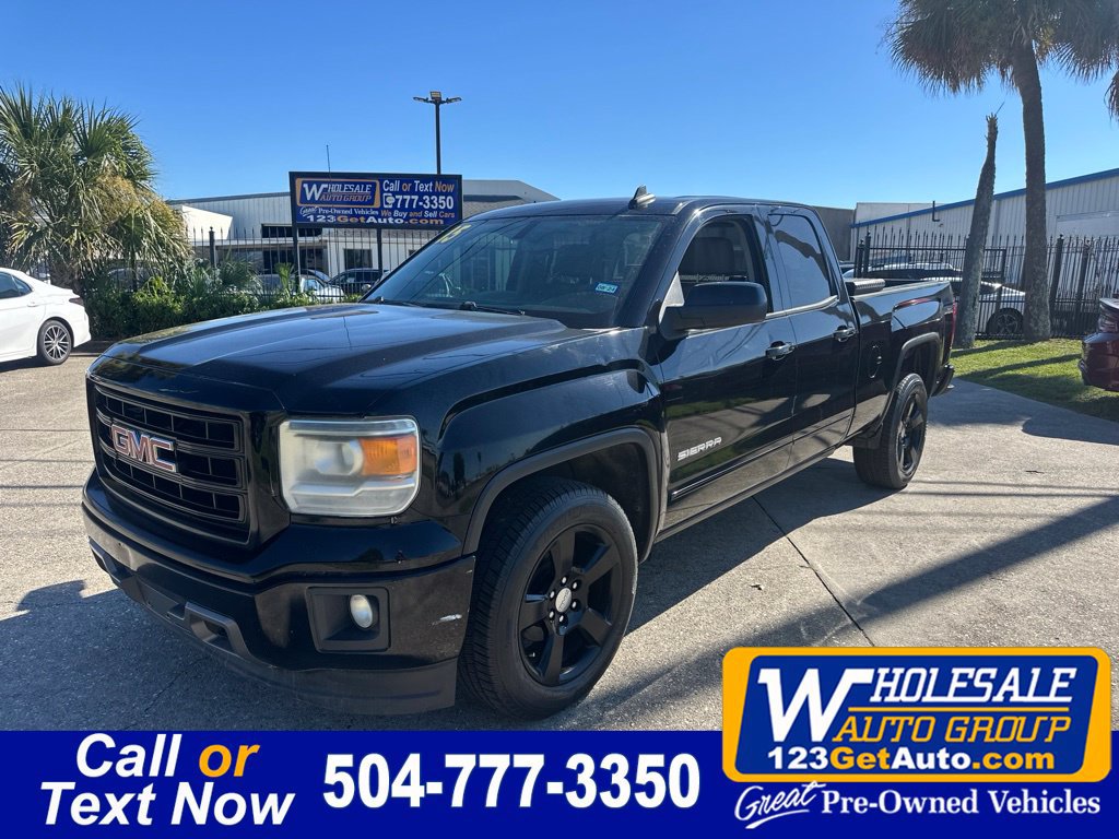 Used 2015 GMC Sierra 1500 2WD Double Cab w/ Elevation Edition