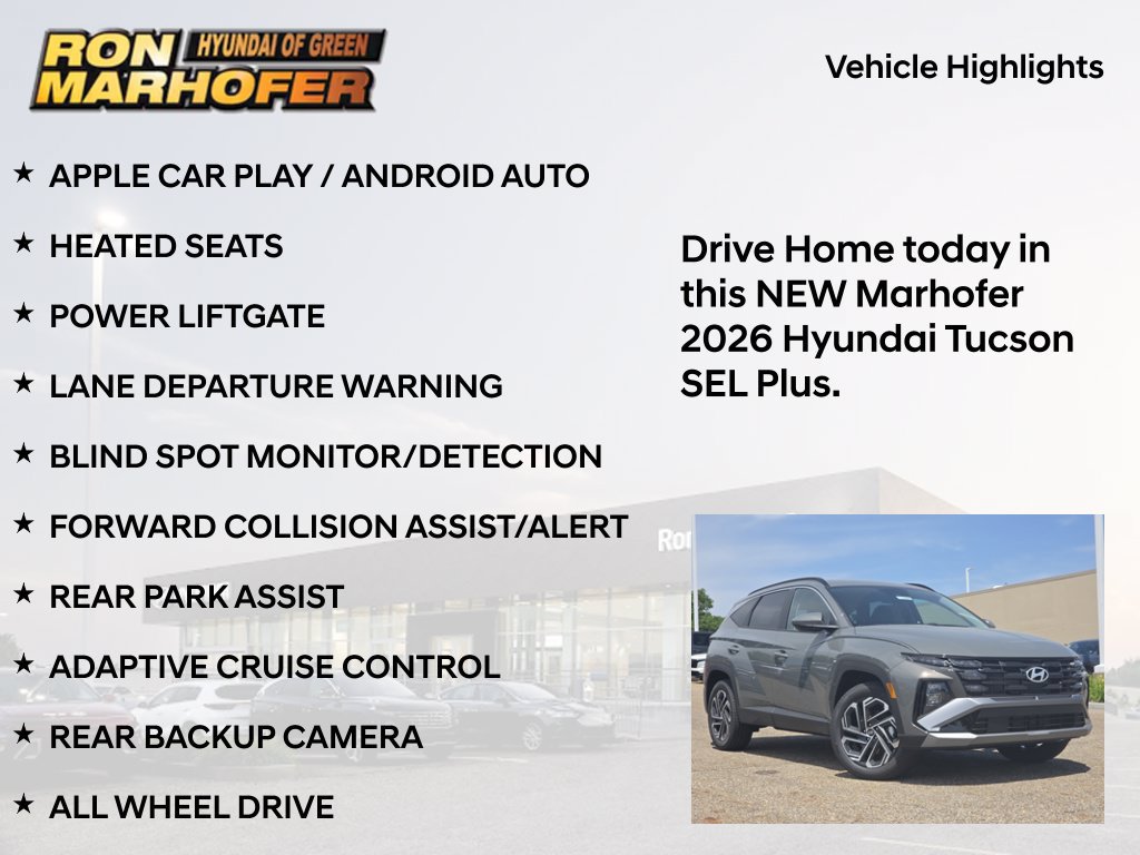 New 2026 Hyundai Tucson SEL Plus AWD/4WD image 15
