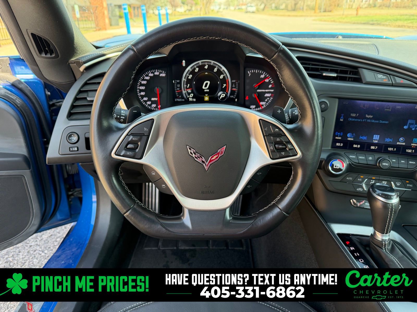 Used 2016 Chevrolet Corvette Stingray Coupe w/ Carbon Flash Badge Package image 14