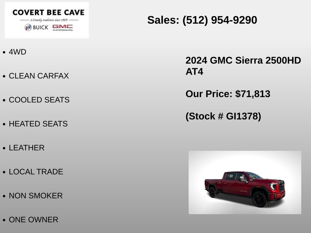Used 2024 GMC Sierra 2500 AT4 w/ AT4 Premium Plus Package image 6