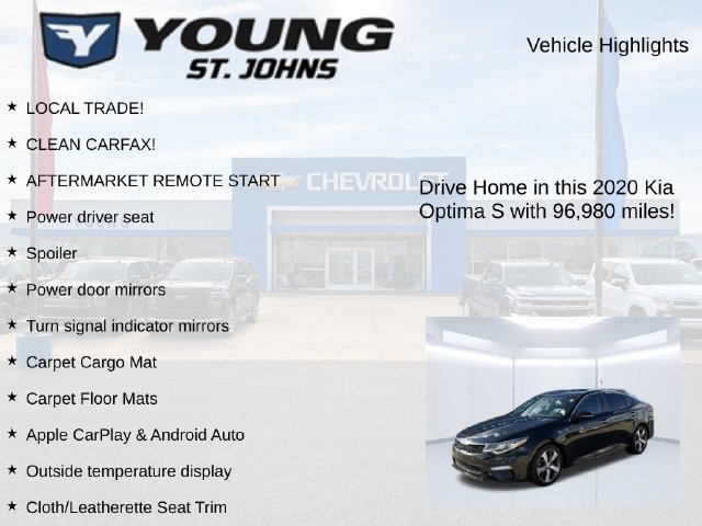 Used 2020 Kia Optima S FWD image 5