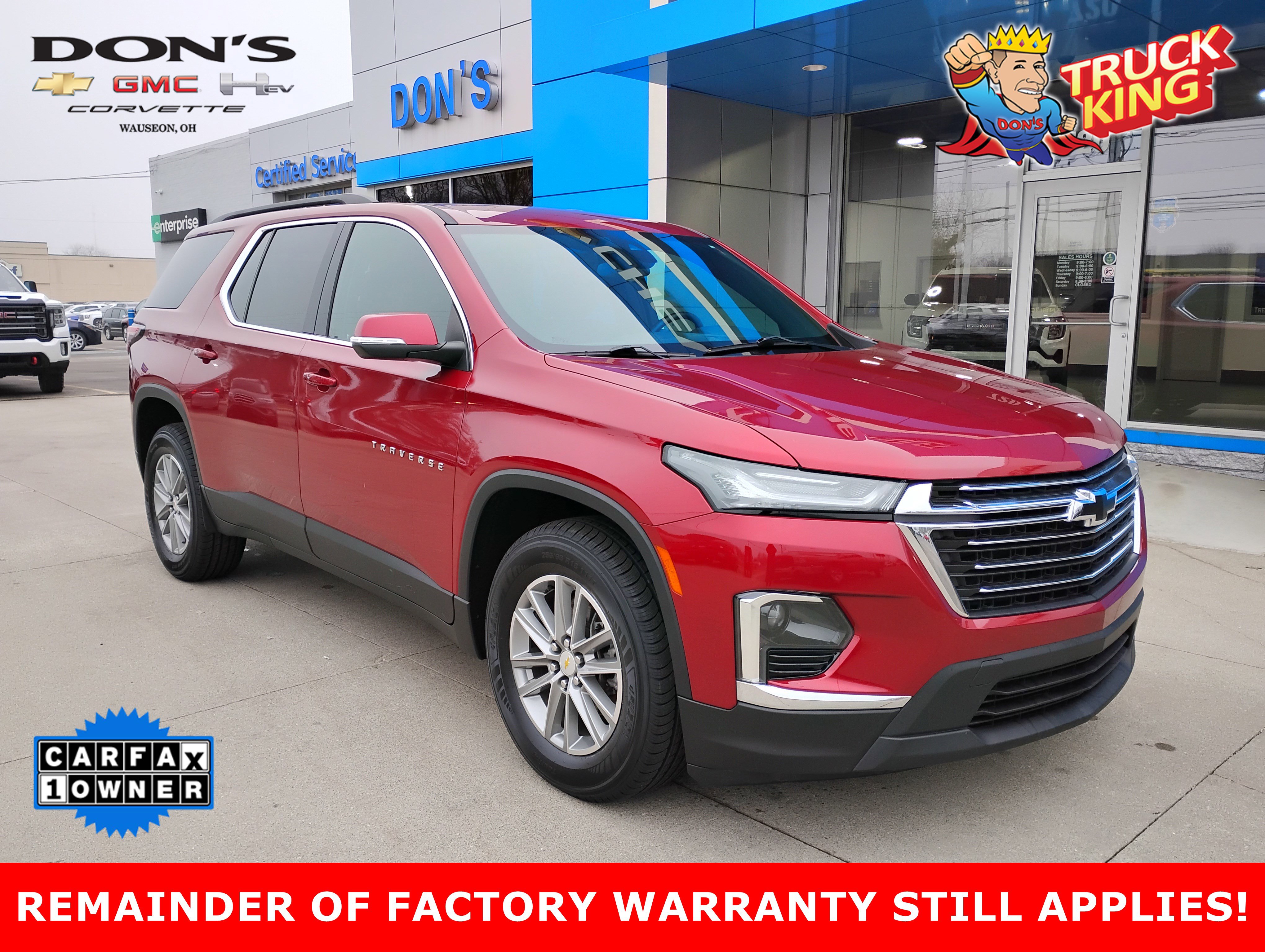 Used 2023 Chevrolet Traverse LT w/ LPO, Floor Liner Package