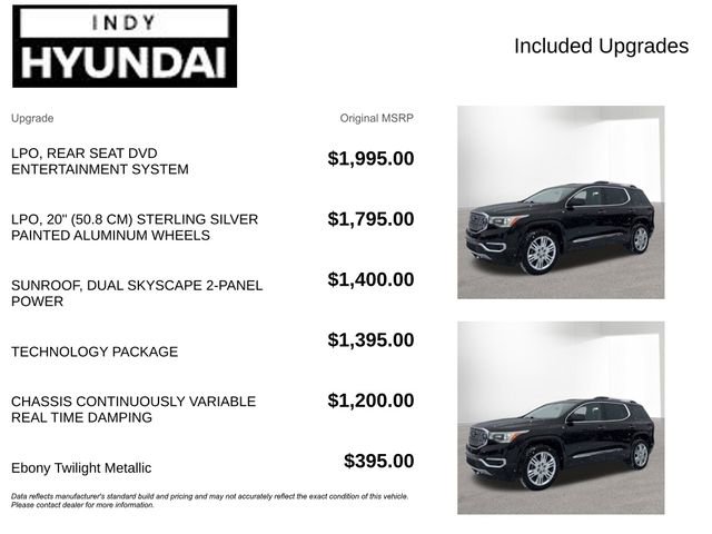 Used 2018 GMC Acadia Denali w/ Technology Package image 4