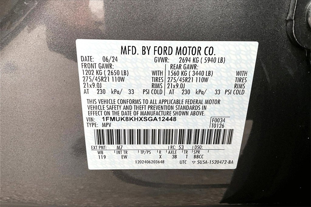 Used 2025 Ford Explorer ST-Line w/ ST-Line Street Pack image 31