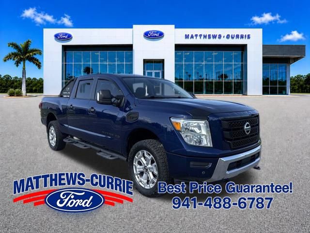 Used 2021 Nissan Titan SV w/ SV Convenience Package AWD/4WD video 1