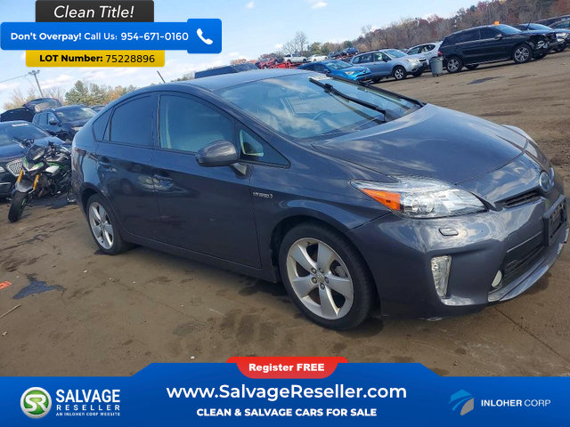 Used 2012 Toyota Prius Five w/ Advanced Technology Pkg FWD image 5