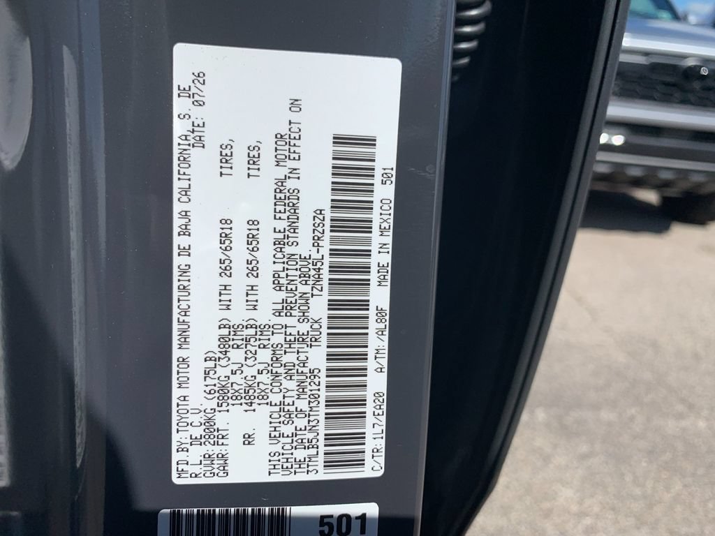 New 2026 Toyota Tacoma TRD Sport AWD/4WD image 36