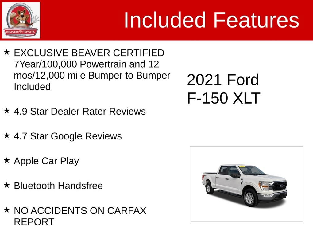 Used 2021 Ford F150 XLT AWD/4WD image 4