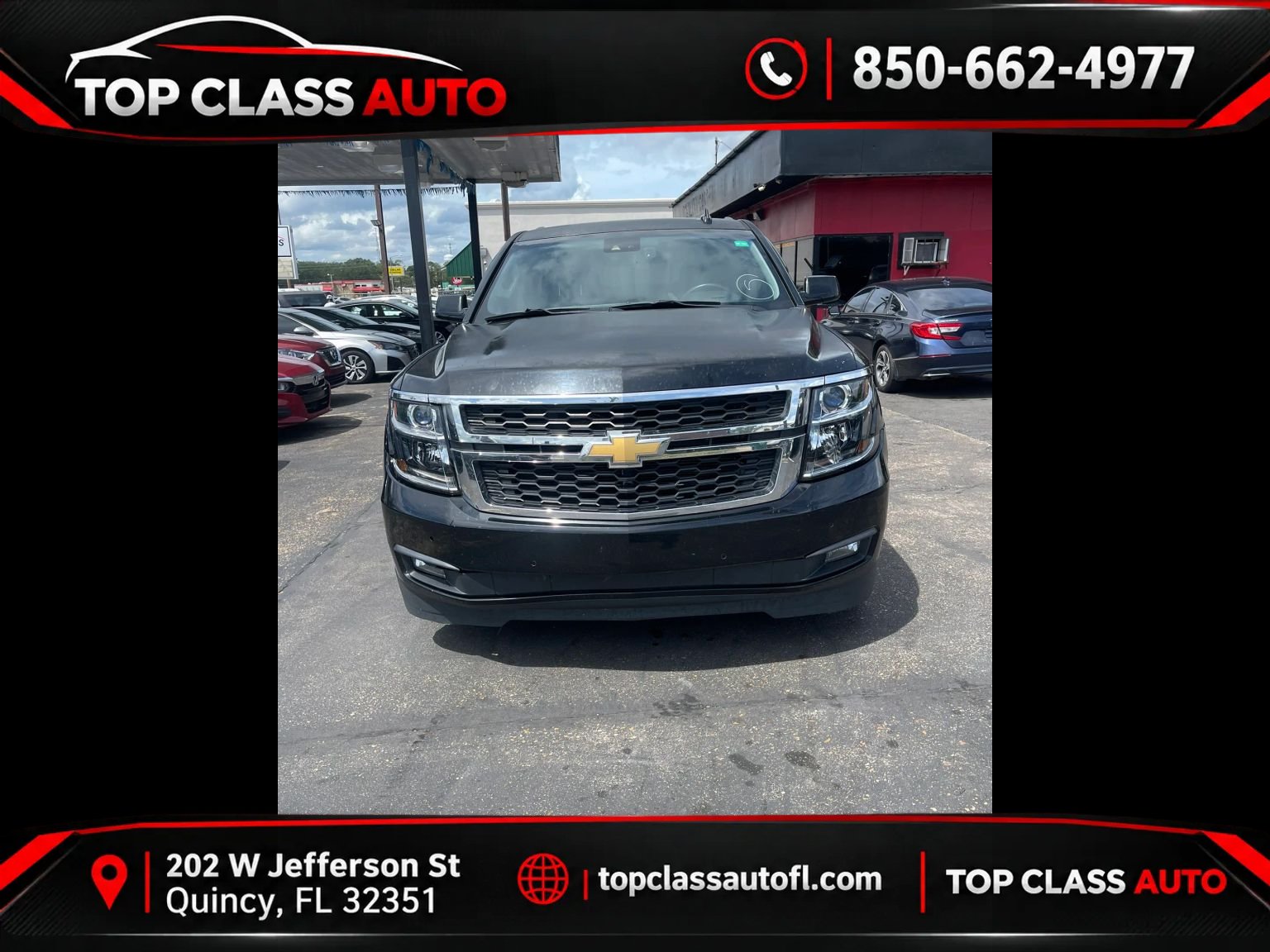 Used 2017 Chevrolet Tahoe LT w/ Luxury Package RWD image 2