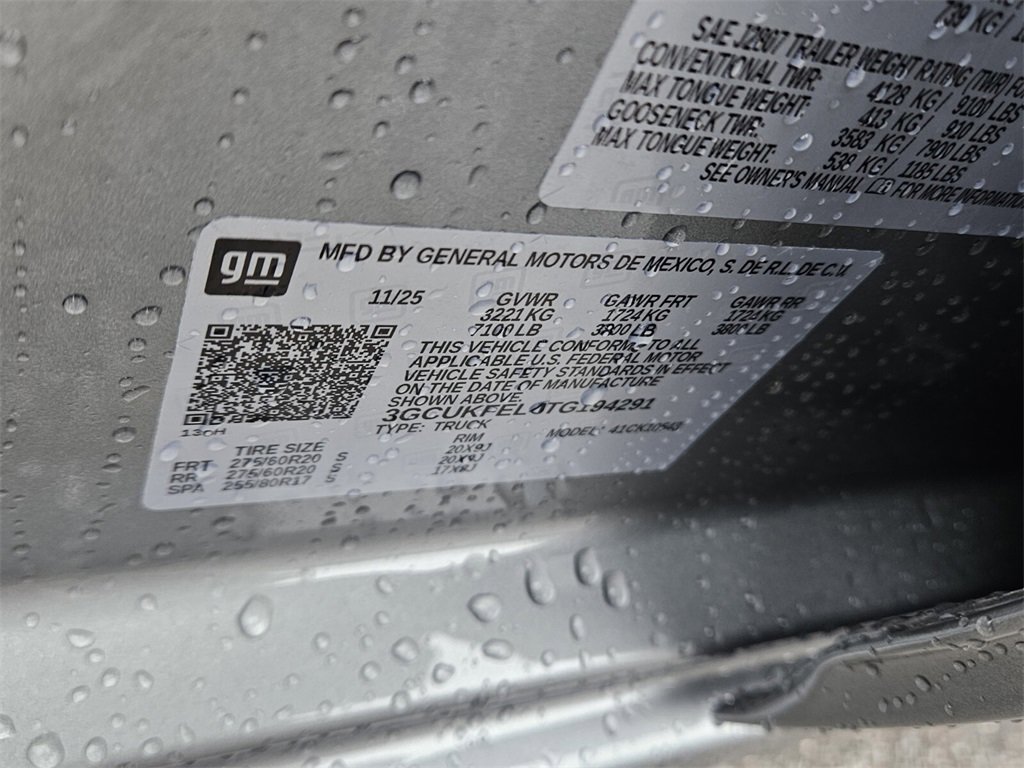 New 2026 Chevrolet Silverado 1500 LT Trail Boss w/ LT Trail Boss Premium Package image 20