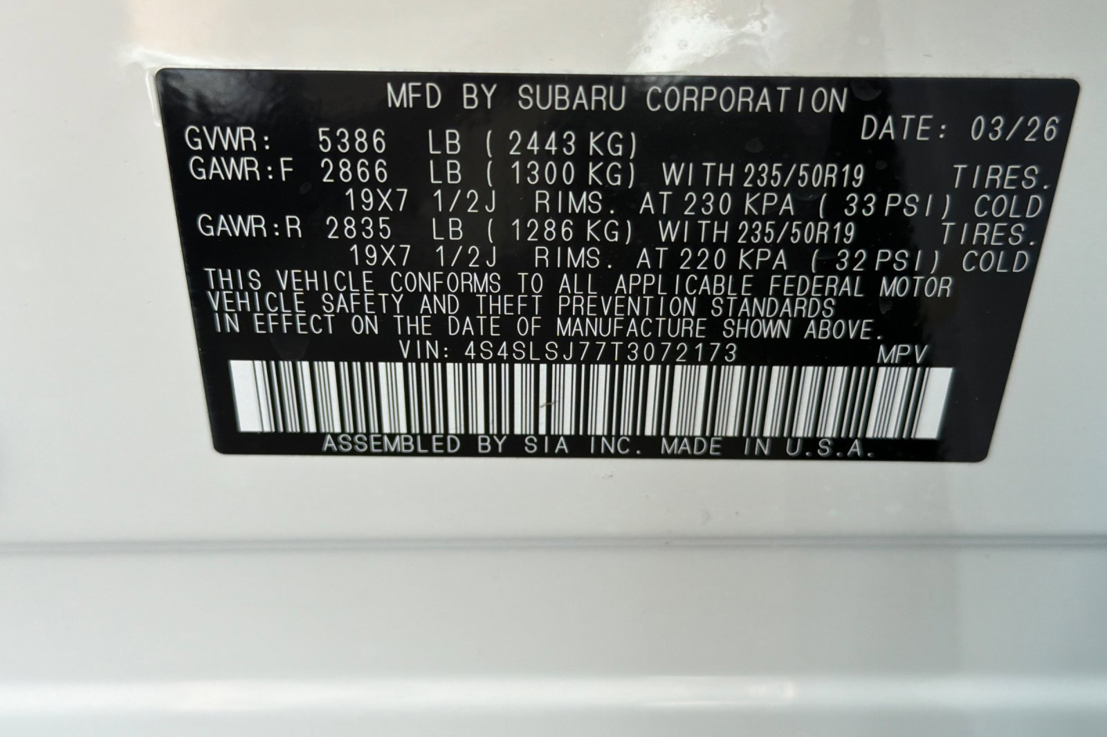 New 2026 Subaru Forester Sport image 27