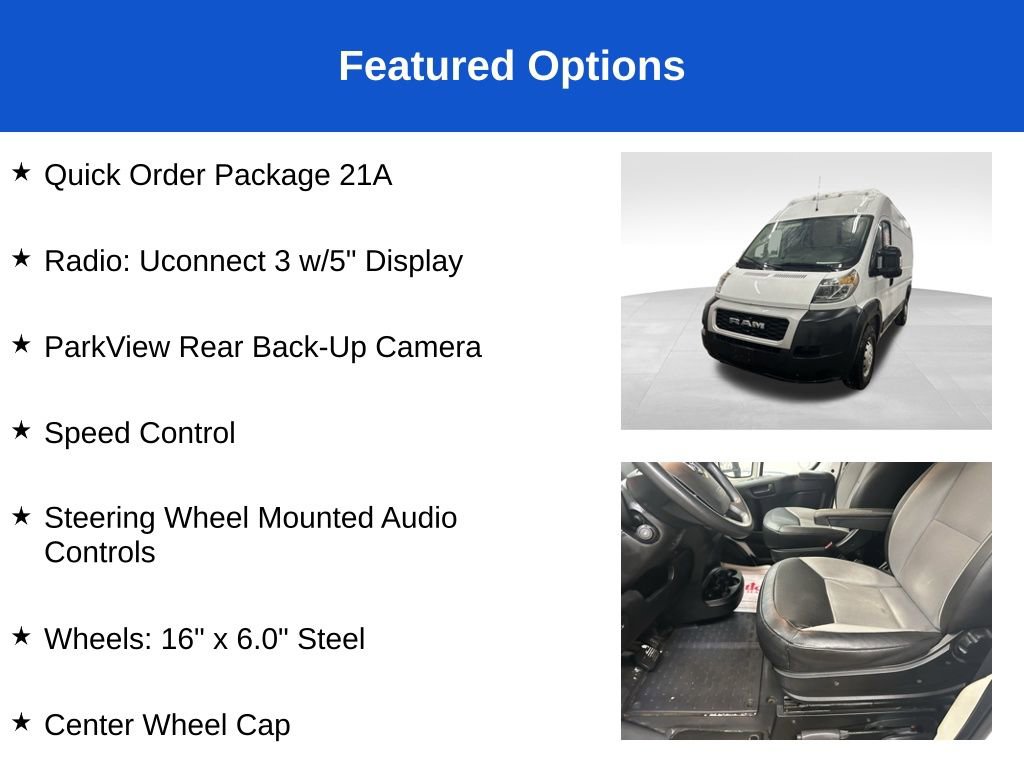 Used 2019 RAM ProMaster 1500 image 3