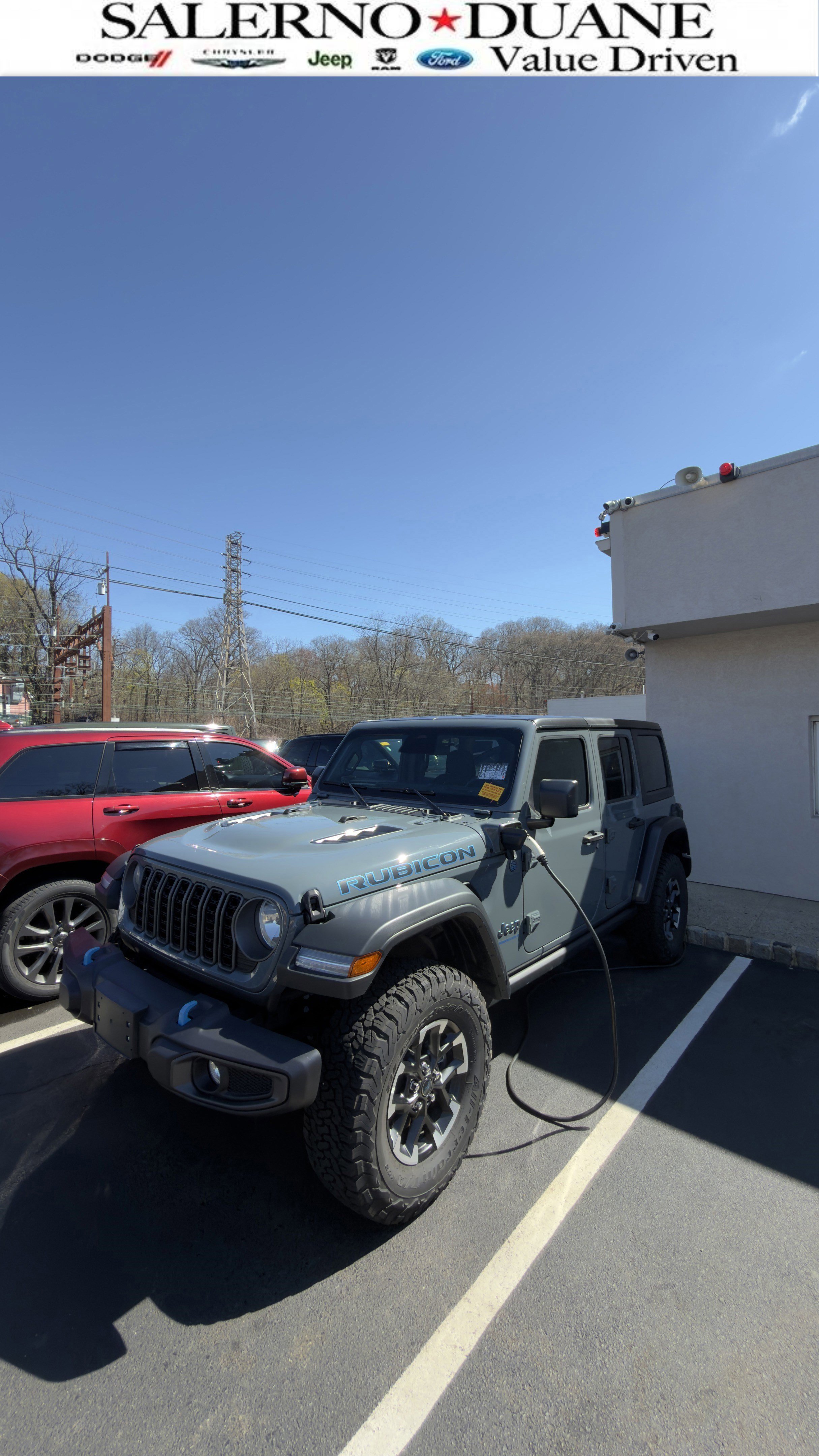 Certified 2025 Jeep Wrangler Unlimited Rubicon 4xe w/ Convenience Group image 1