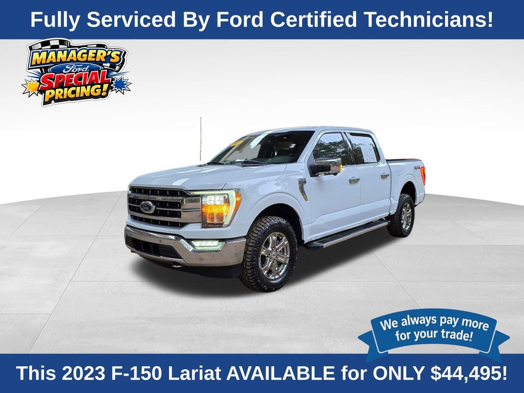 Used 2023 Ford F150 Lariat w/ Trailer Tow Package image 1