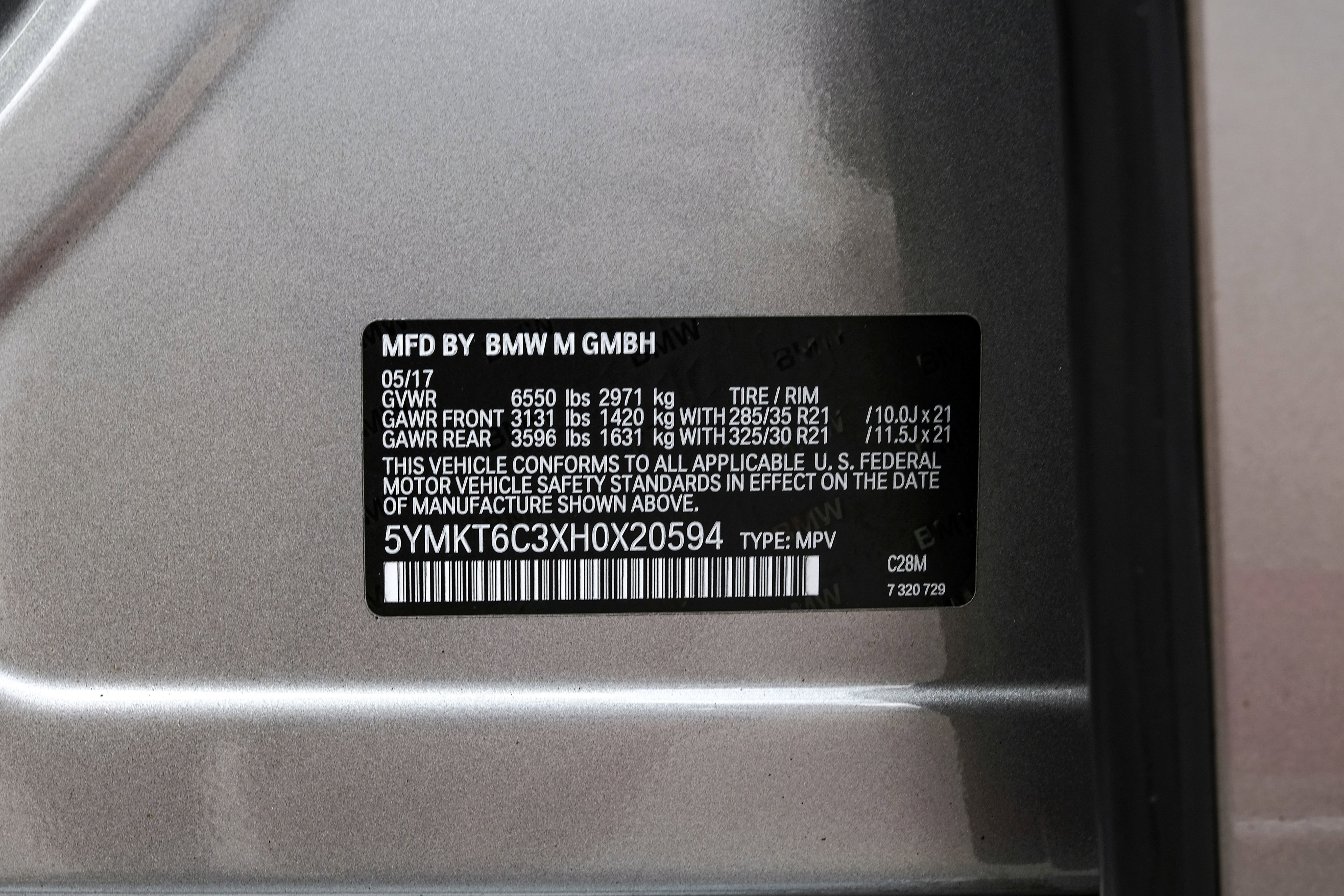 Used 2017 BMW X5 M image 63