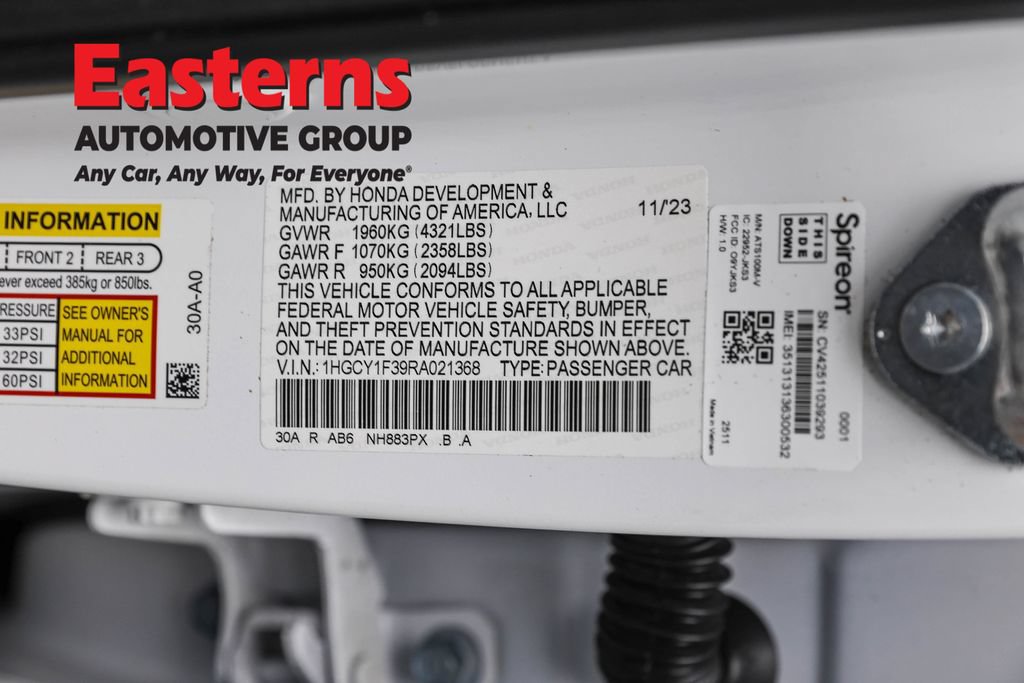 Used 2024 Honda Accord EX image 35