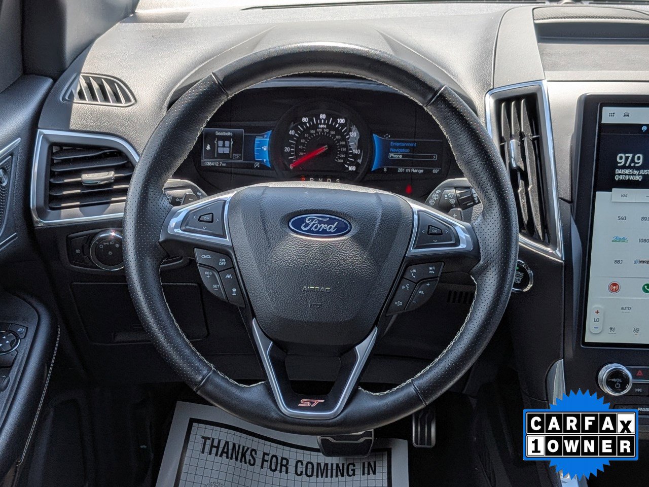 Certified 2024 Ford Edge ST w/ Equipment Group 401A AWD/4WD image 17