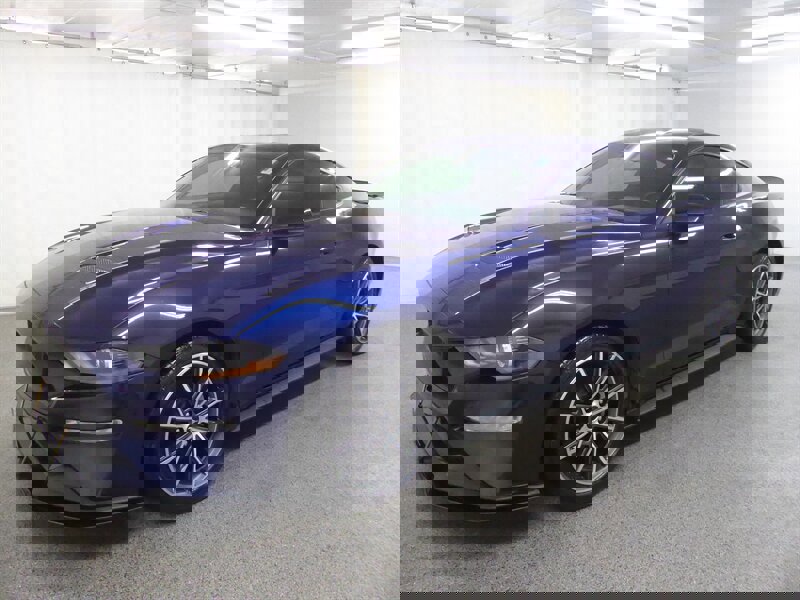 Used 2019 Ford Mustang Premium w/ Wheel & Stripe Package RWD image 3