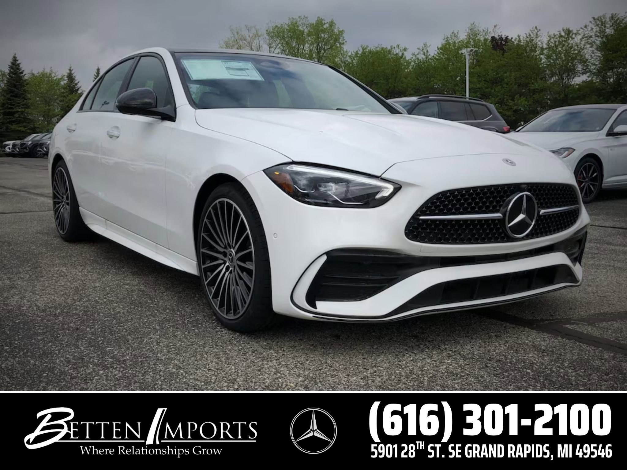 New 2025 Mercedes-Benz C 300 4MATIC Sedan