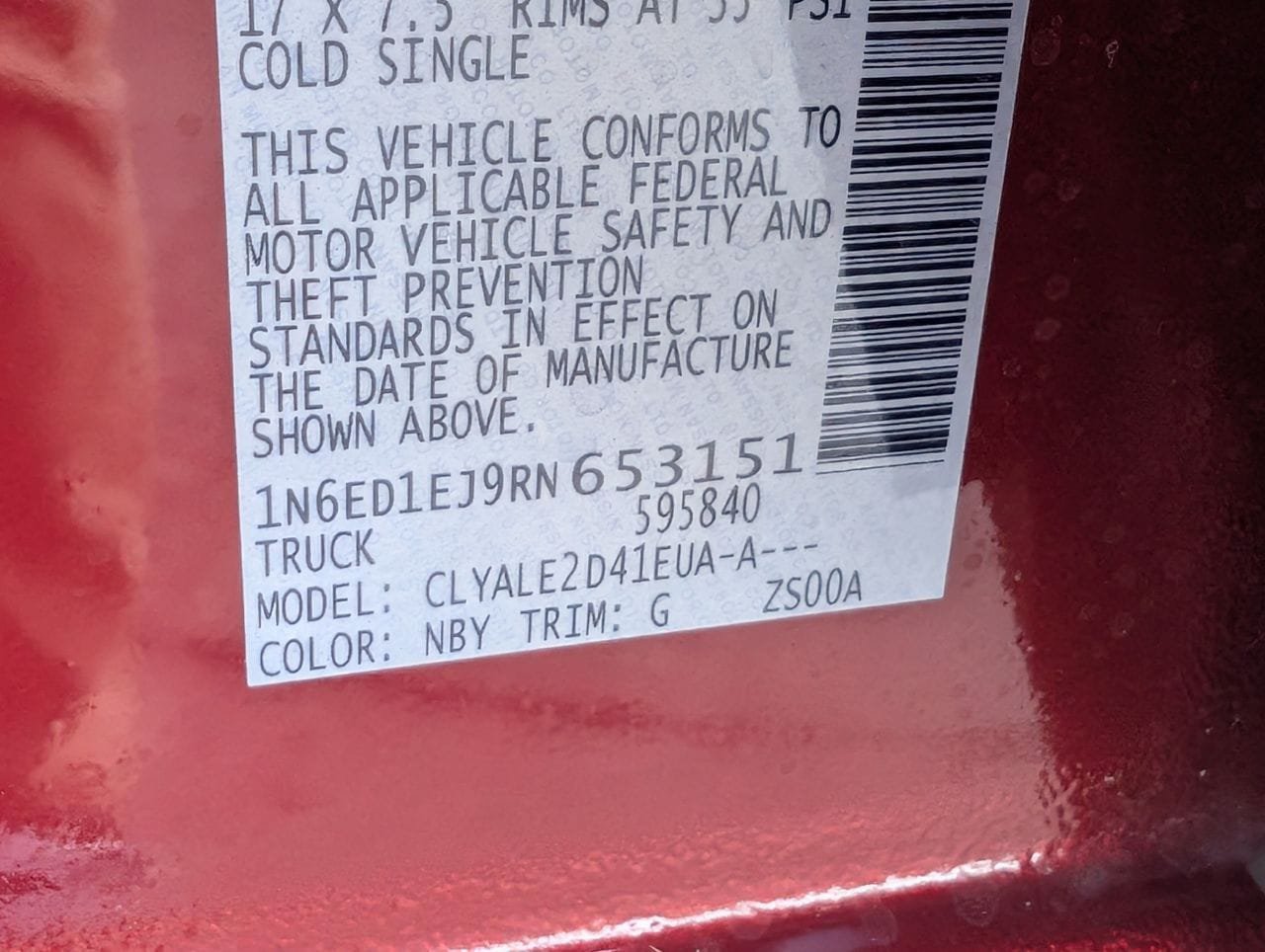Certified 2024 Nissan Frontier SL w/ Technology Package RWD image 28