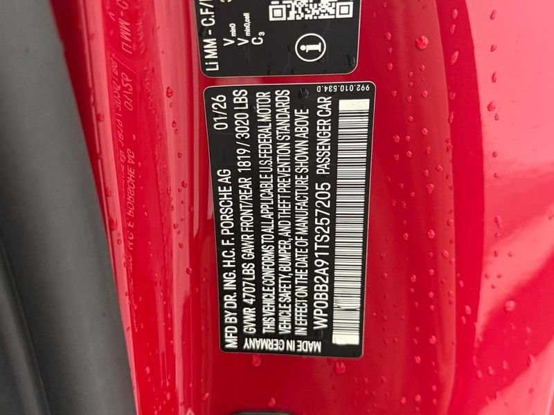 Certified 2026 Porsche 911 Targa 4 GTS AWD/4WD image 26