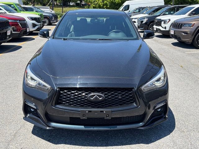 Used 2023 INFINITI Q50 Red Sport 400 w/ Black Opal Edition AWD/4WD image 9