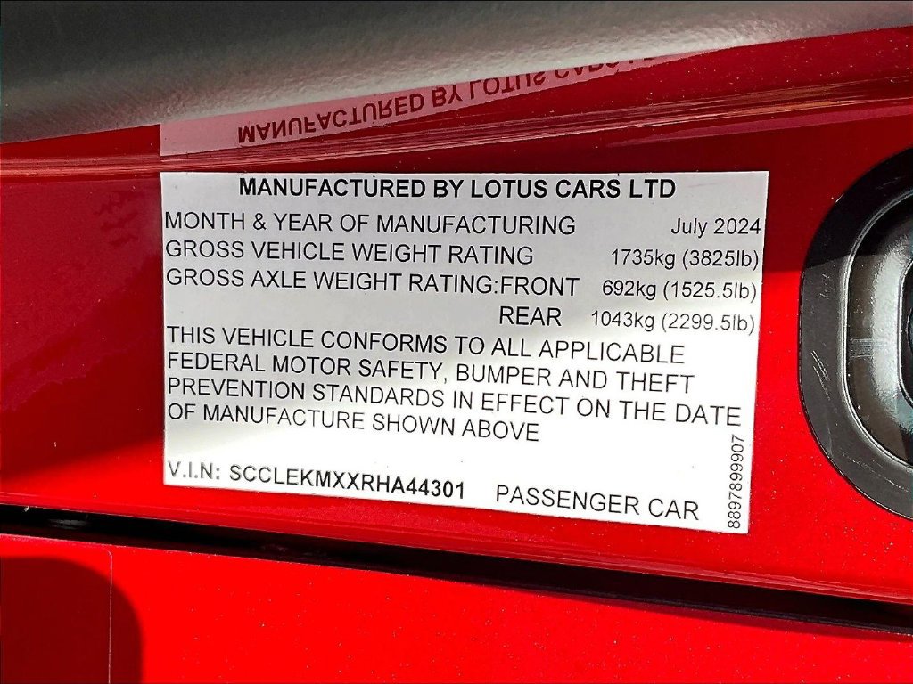 Used 2024 Lotus Emira First Edition RWD image 19